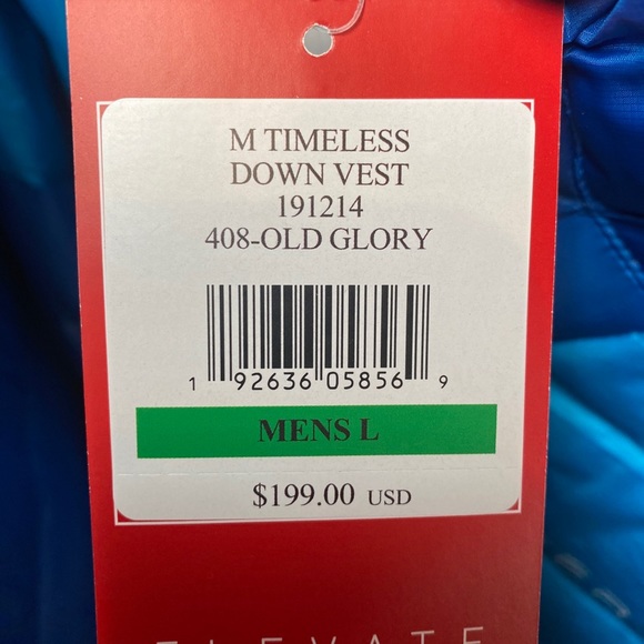 Men’s Spyder Down Vest - Picture 8 of 8